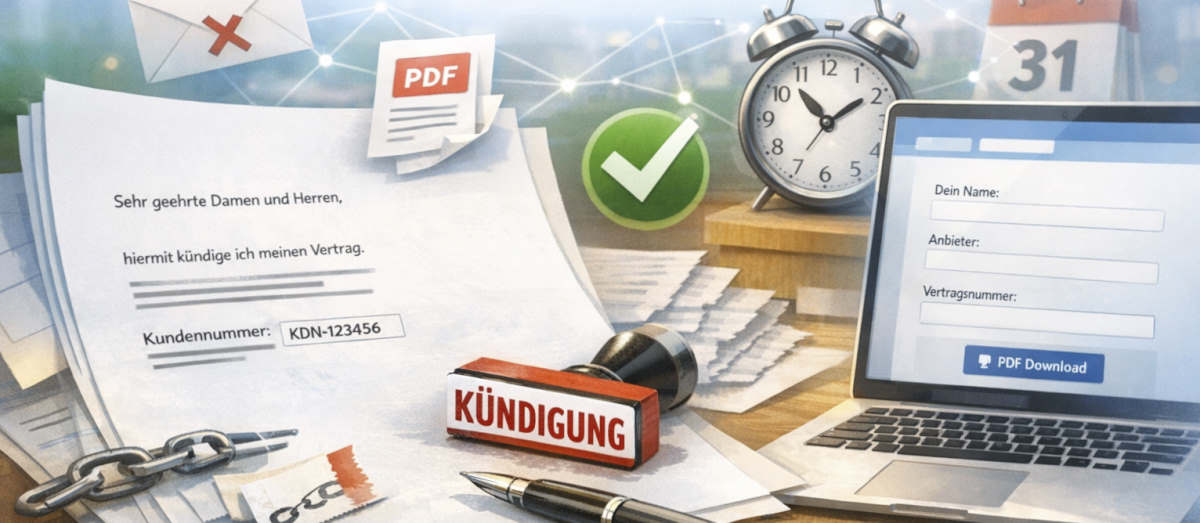 Kündigung schreiben – Generator